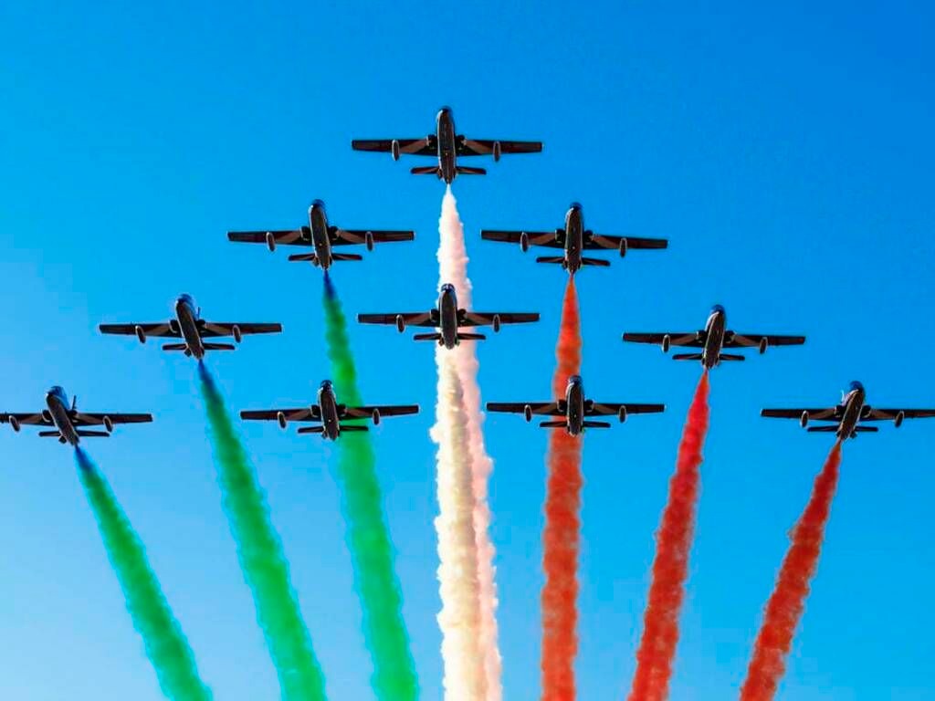 Frecce Tricolori – Szene aus der Toskana Wochenschau