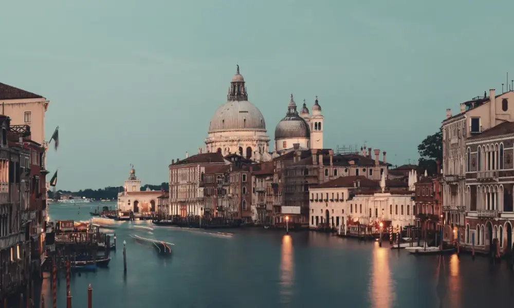 Indiana Jones – Blick auf den Canal Grande in Venedig