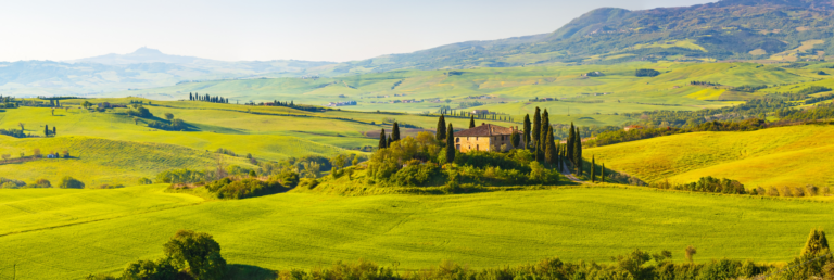 Traumhaus in der Toskana als Symbol für den Wunsch, ein Haus in Italien zu kaufen - Haus kaufen in Italien