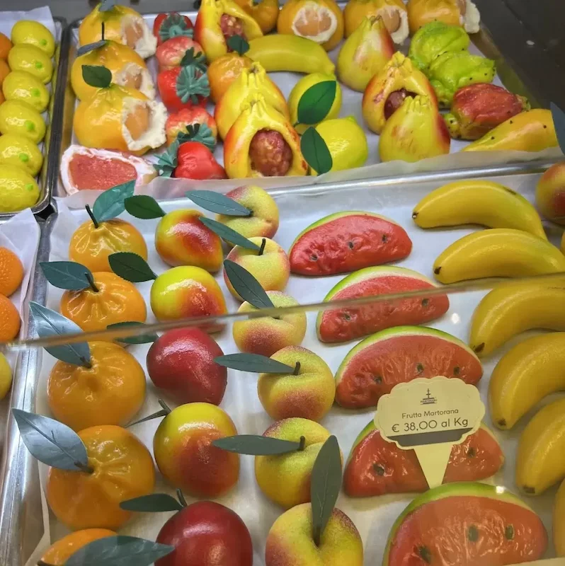 Frutta Martorana – täuschend echtes Marzipanobst aus Italien