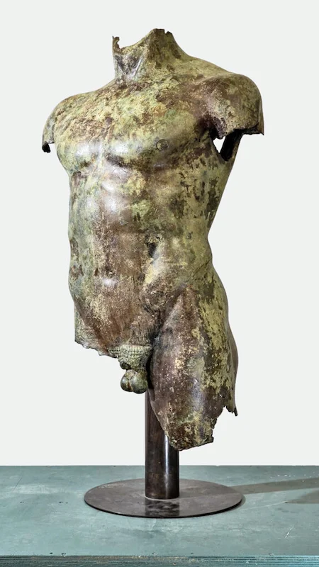 Toskana Wochenschau – antiker Bronzetorso aus Livorno