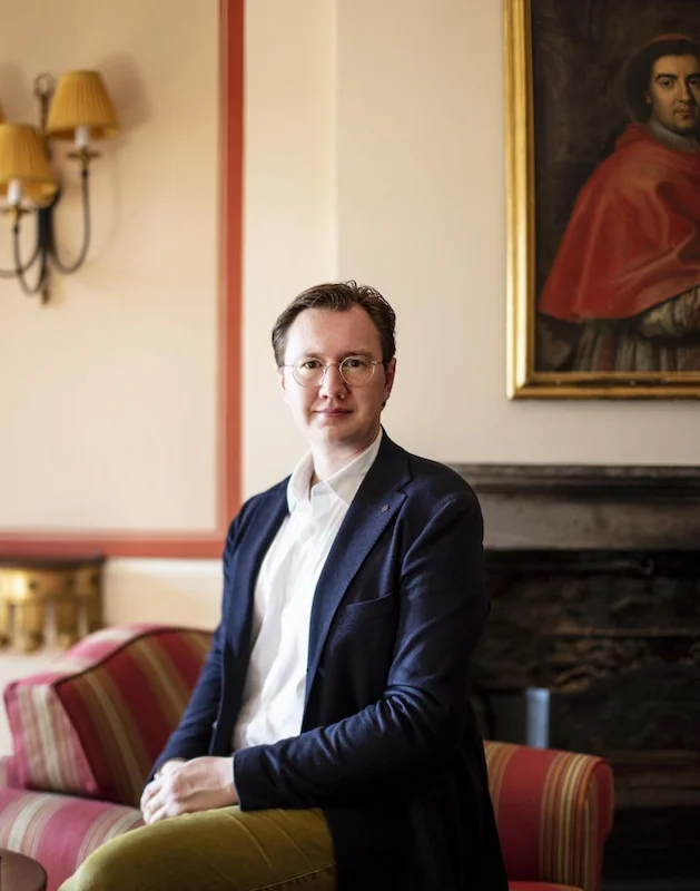 John Werich, Eigentümer des Palazzo Tiglio in San Pancrazio – Toskana Wochenschau
