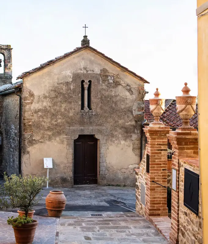 Kirche San Rocco in San Pancrazio neben dem Palazzo Tiglio – Toskana Wochenschau