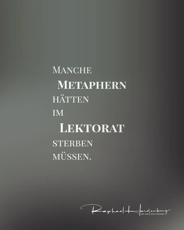 Schlechte Metaphern aus Liebesromanen – manche Metaphern hätten im Lektorat sterben müssen