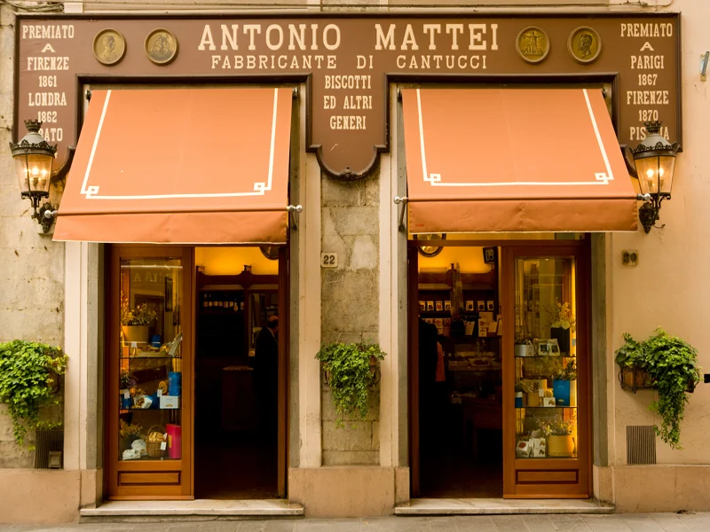 Toskana Wochenschau – historische Cantucci-Bäckerei Antonio Mattei in Prato